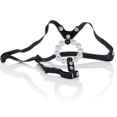CalExotics Lovers Thong with Pleasure Pearls - image 1