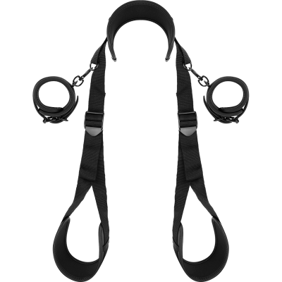Fetish Submissive Open Legs Position Cuff Set with Neoprene Lining Fetish Submissive Open Legs Position Cuff Set with Neoprene Lining