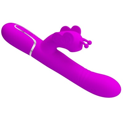 Pretty Love Multifunction Rabbit 4-in-1 Fuchsia - image 5