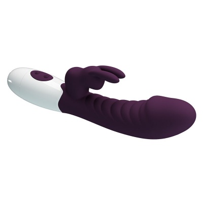 Pretty Love Naughty Bunny Rabbit Vibrator - Purple - image 5