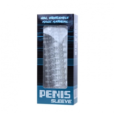 BAILE - Penis Sheath With Pink Stimulating Points 14 Cm - image 5