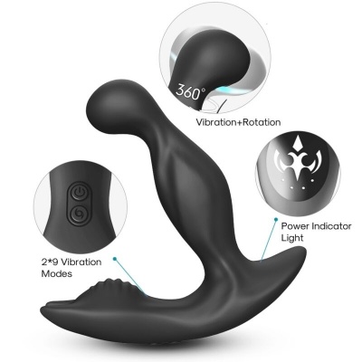 Armony Bat King Anal Prostate Vibrator Black - image 2
