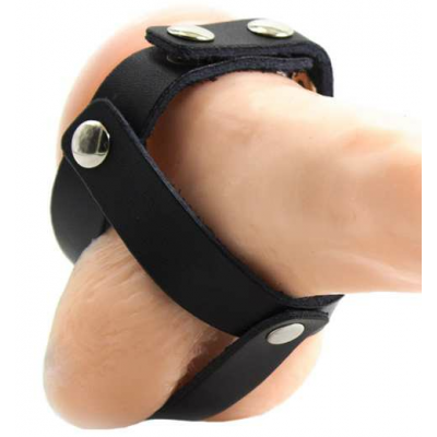 OHMAMA Fetish Leather Ball Cage - image 1
