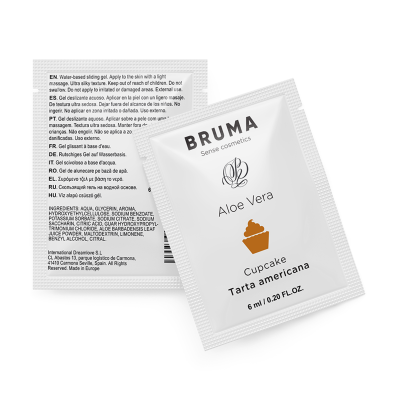 BRUMA - Aloe Vera Sliding Gel Cupcake Flavor 6 ML