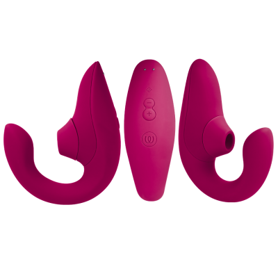 Womanizer Blend Rabbit Vibrator Pink - image 2