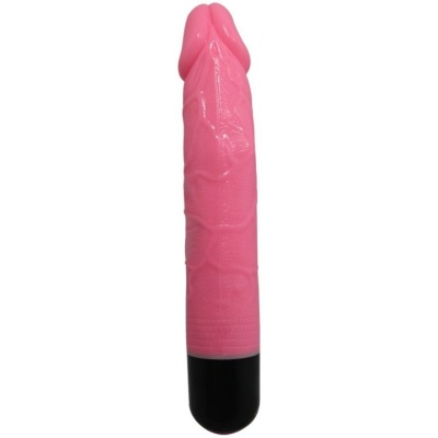 Baile Colorful Realistic Vibrator 23 cm Pink - image 3
