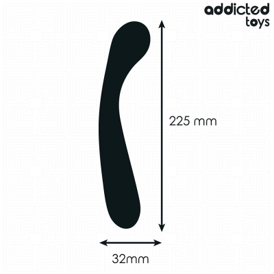 Addicted Toys Double Anal Massager Silicone 22.5CM - image 5