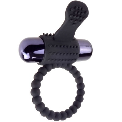 PIPEDREAMS C-Ringz - Vibrating Black Silicone