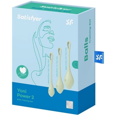 Satisfyer Yoni Power 2 Kegel Balls Green - image 3