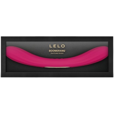 LELO Boomerang Double-Ended Vibrator Cerise - image 4
