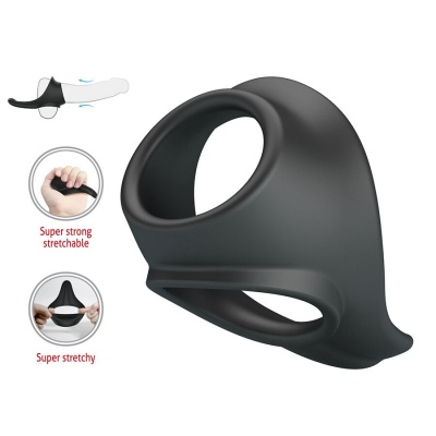 Zadok Ergonomic Ring With Perineal Stimulator - image 3