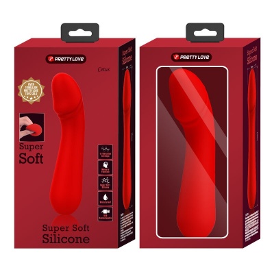 Pretty Love Cetus Rechargeable Vibrator Red - image 9