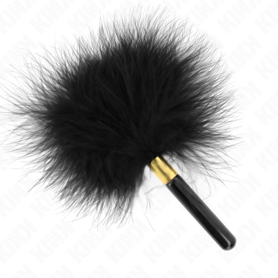 Kink Black Gold Metal Tickle Feathers 18 Cm - image 2