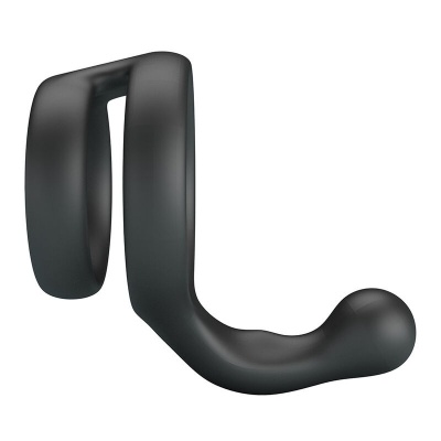 CRAZY BULL - Yancy Double Cock And Ball Ring Black - image 4