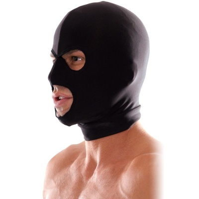 Fetish Fantasy Spandex 3-Hole Hood