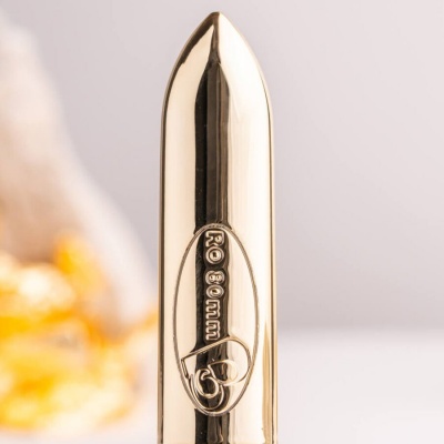 Rocks-Off Ro-80 Champagne Golden Vibrating Bullet - image 2