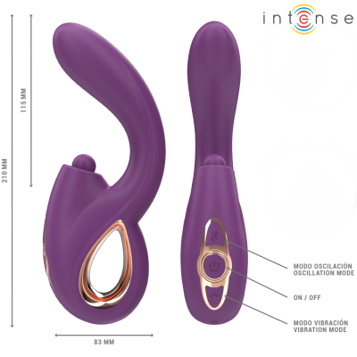 Intense Lali G-Spot Multifunction Vibrator Purple - image 6