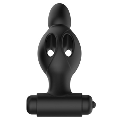 Mr Play Silicone Anal Plug with Vibration - image 3