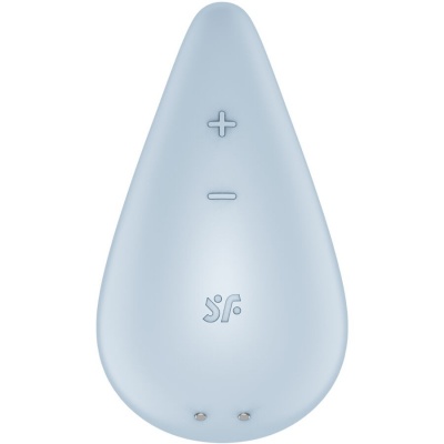 Satisfyer Dew Drop Lay-On Clitoral Vibrator Blue - image 2