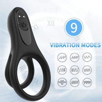Armony Double Ring Vibrator Black - image 3