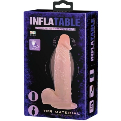 Baile Realistic Vibrating Inflatable Dildo - image 8