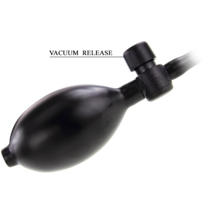 Pretty Love Inflatable Anal Plug Black - image 5