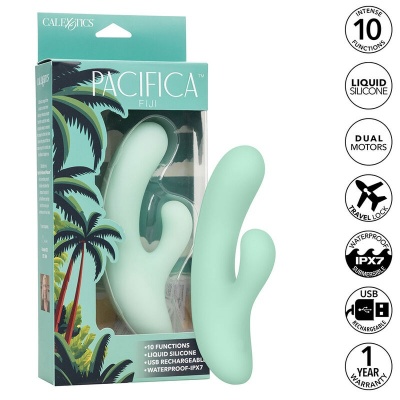 Calexotics Pacifica Fiji G-Spot Vibrator Aqua - image 2