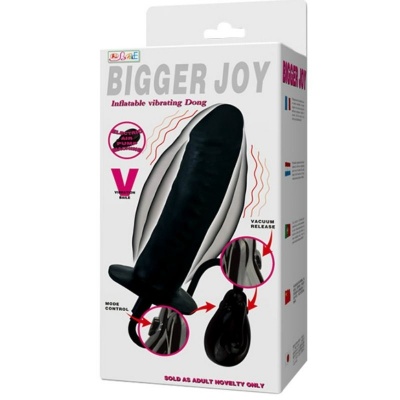 Baile Bigger Joy Inflatable Vibrating Dildo - image 4
