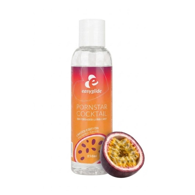 Foto van EasyGlide - PassionFruit Pornstar Martini Glijmiddel Waterbasis - 150 ml