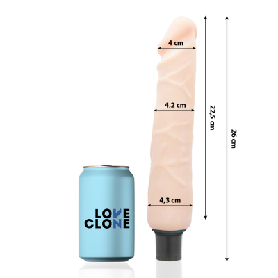 Loveclone Jansen Self Lubrication Vibrator 26 cm - image 2