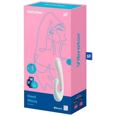 Satisfyer Heat Wave Vibrator App White - image 4