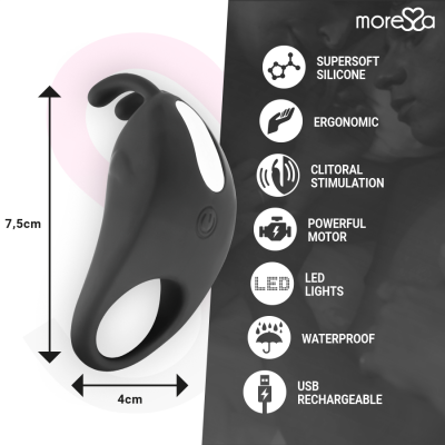 Moressa Brad Premium Silicone Ring Black - image 4