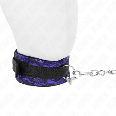 Short Velvet Lace Necklace With Belt 105 CM With Nylon Trim 44 X 5.5 C - image 4