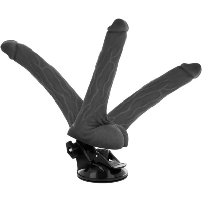 Basecock Articulated Realistic Vibrator Black 18.5 cm - image 3
