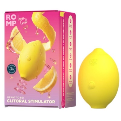 ROMP Lemon Crush Clitoral Stimulator Yellow - image 8