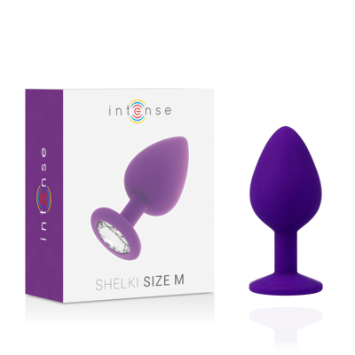 Intense Shelki M Anal Plug Lilac - image 2