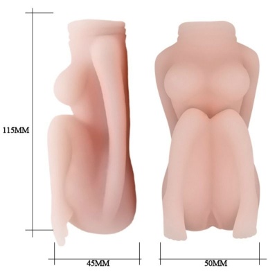 Temptation Passion Lady Male Mini Masturbator Snug Fit Pussy - image 4