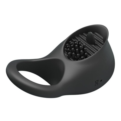 Pretty Love Vibrating Penis Ring with Tongue - image 3