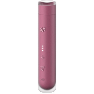 Satisfyer First Kiss Wave Clitoris Stimulator Garnet