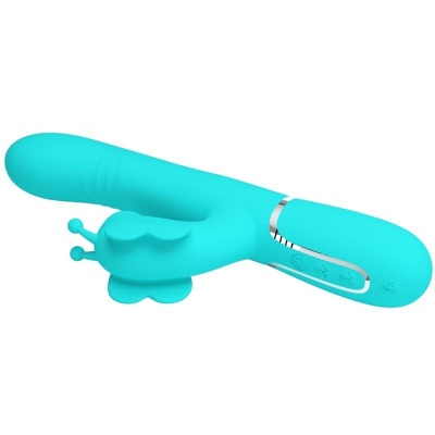 Pretty Love Multifunction Rabbit 4-in-1 Aqua - image 6