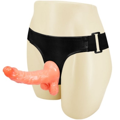 Baile Realistic Penis Harness With Adjustable Panties 15.5 CM - image 2