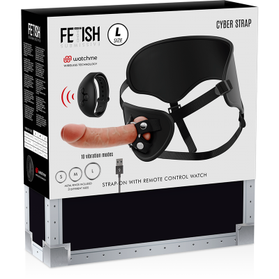 Fetish Submissive Cyber Strap Harness L - image 2