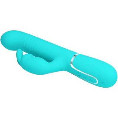 Pretty Love Coale Rabbit Vibrator Pearls Aqua Green - image 6