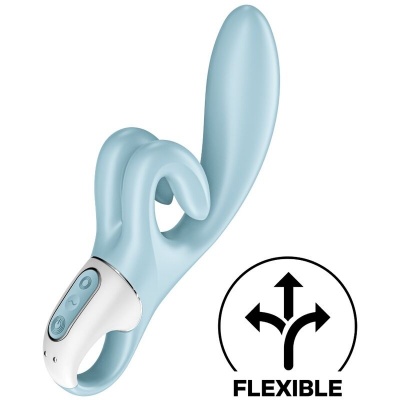 Satisfyer Touch Me Rabbit Vibrator Blue - image 2