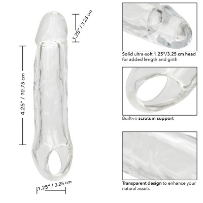 Calexotics Performance Maxx Clear Extension 5.5 Inch - image 8