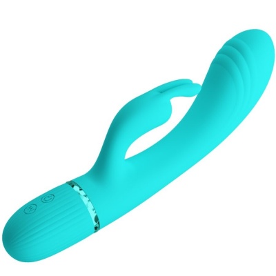 Pretty Love Scocco Rabbit Vibrator Turquoise - image 4