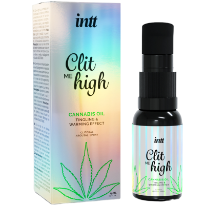 Intt Clit Me High Cannabis Oil Arousal Spray 15ml - image 1