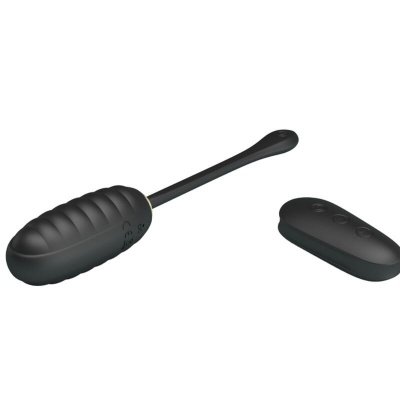 Pretty Love Doreen Black Vibrating Egg Wireless Remote Control - image 4