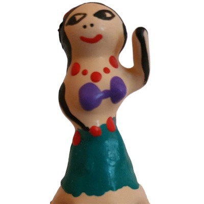 Condomerie Handpainted Hula Girl Condomerie Handpainted Hula Girl