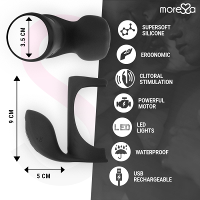 Moressa Brandon Vibrating Ring with Sleeve - image 4